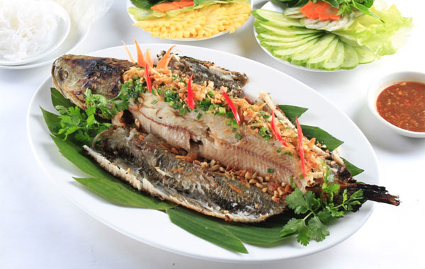 Cá lóc nướng trui - Tây Nam Bộ Cá lóc nướng trui - Tây Nam Bộ