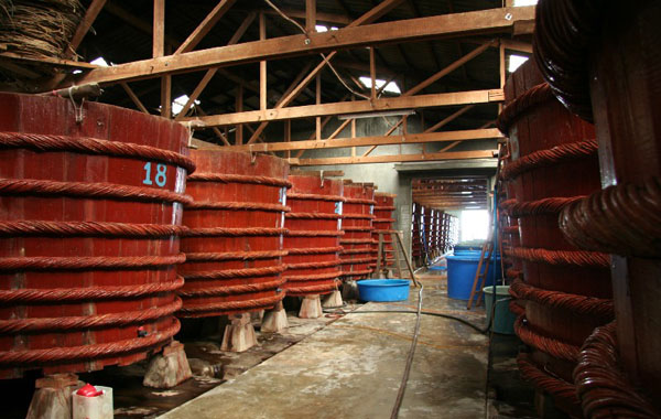 Nhà thùng sản xuất nước mắm Phú Quốc Nhà thùng sản xuất nước mắm Phú Quốc