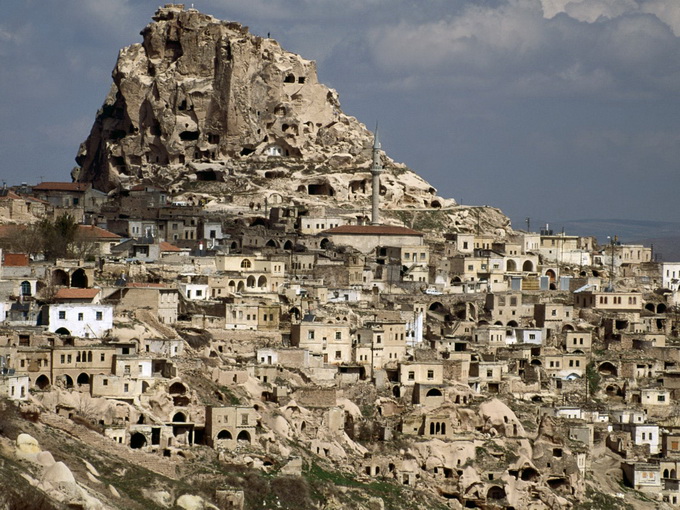 Thành phố trong hang động ở Cappadocia - Ảnh: wordpress   