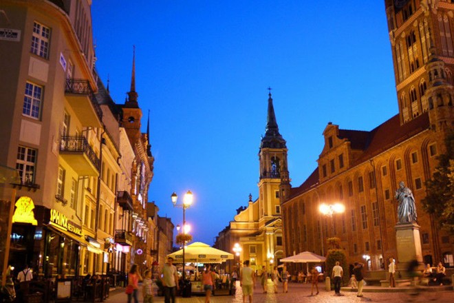 Thị trấn Torun, Ba Lan.
