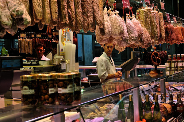 Chợ thực phẩm Les Halles de Lyon Paul Bocuse, Lyon, Pháp