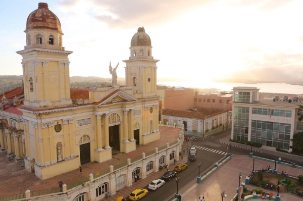 Nhà thờ ở Santiago de Cuba, thành phố lớn thứ hai của đất nước này.