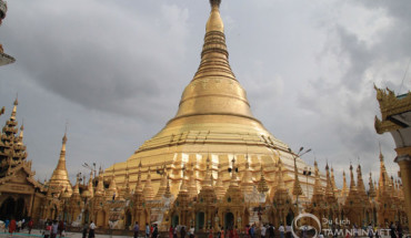 Chùa Vàng Shwedagon, Yangon, Myanmar.