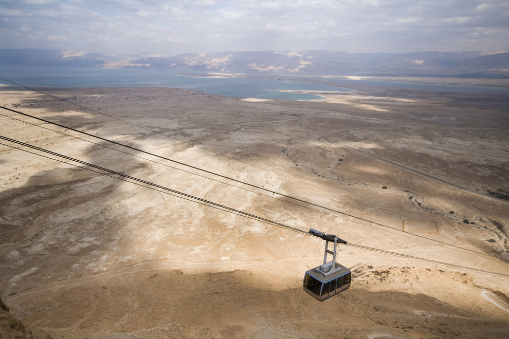 Cáp treo Masada Cableway - Israel.