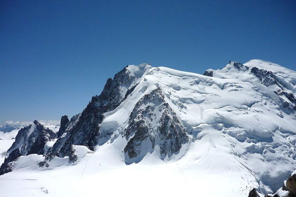 Kho báu được tìm thấy trên núi Mont Blanc.