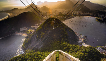 Cáp treo Sugarloaf Mountain - Rio de Janeiro.