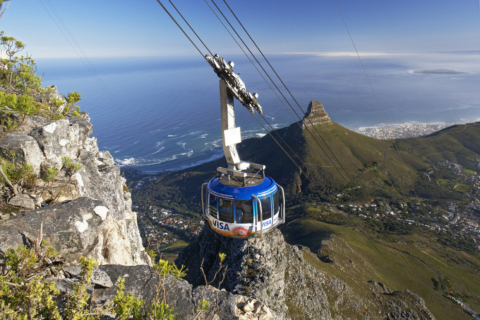Cáp treo Table Mountain - Cape Town, South Africa