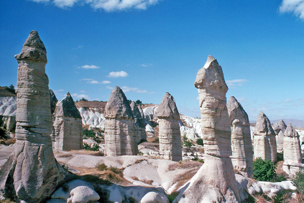 Vườn quốc gia thung lũng Goreme được UNESCO ghi vào danh sách Di sản Tự nhiên thế giới năm 1985
