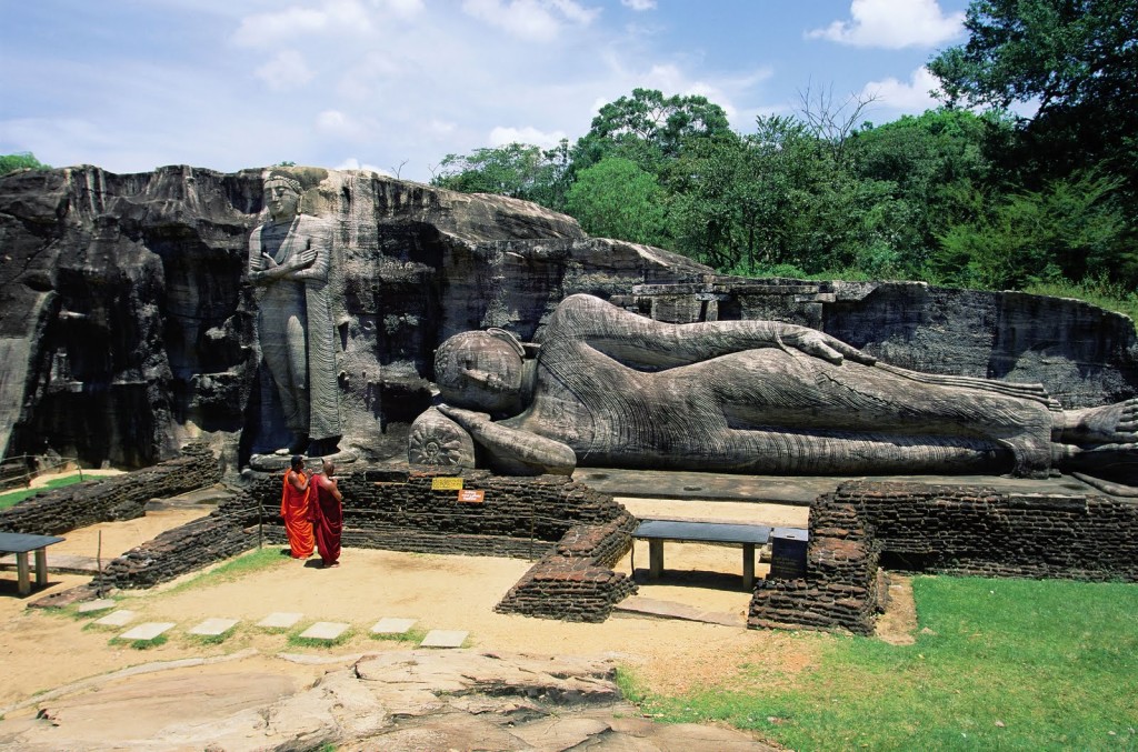 Tượng phật ở kinh đô cổ Polonnaruwa