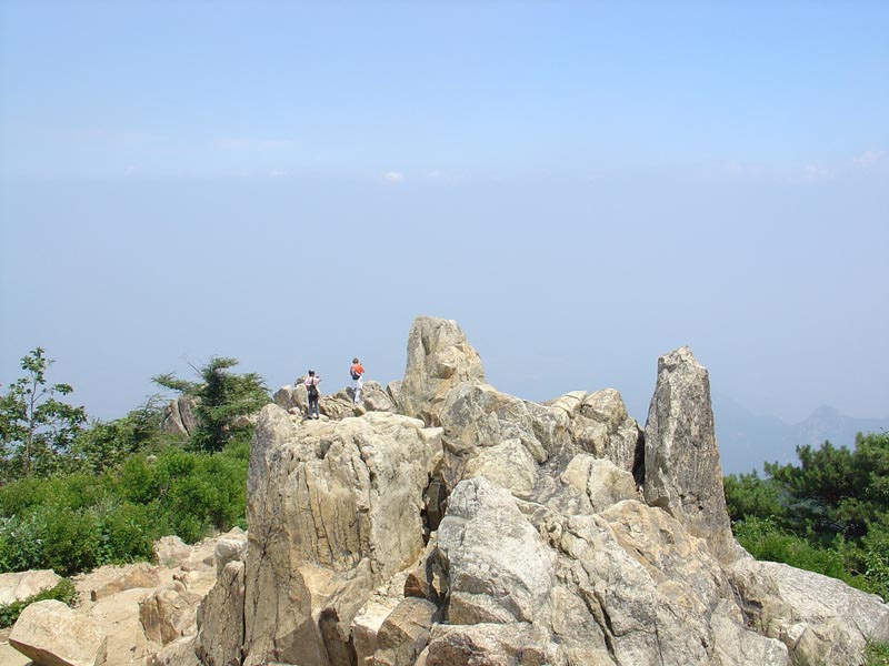 Núi Thái Sơn là ngọn núi cao đồ sộ với độ cao là 1545m
