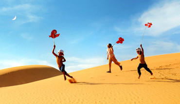 Bãi cát vàng ở Phan Thiết