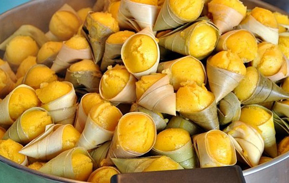 Bánh thốt nốt – món ăn đặc trưng của người Nam Bộ cũng là thức quà sáng nên lựa chọn để có đủ năng lượng cho một ngày dài thăm quan.