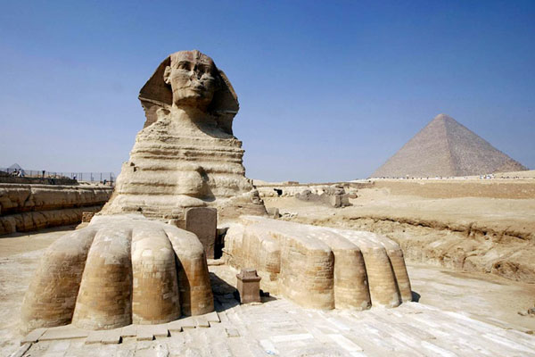 Tượng nhân sư Sphinx - biểu tượng cho các vị hoàng đế