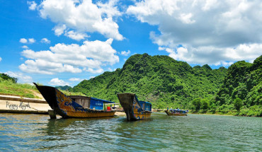 Bến đò sông Son, Phong Nha - Kẻ Bàng