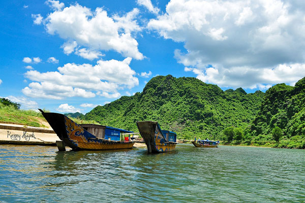 Bến đò sông Son, Phong Nha - Kẻ Bàng