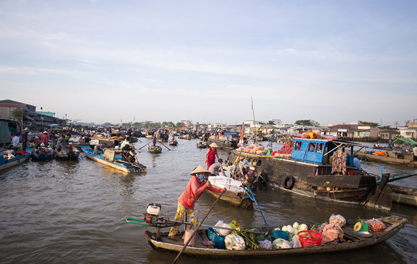 Chợ nổi Cái Răng