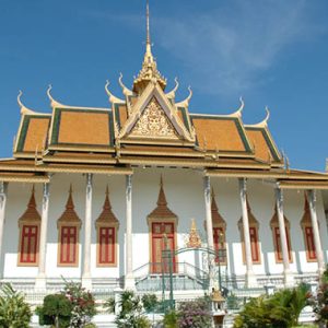 Chùa Bạc - Silver Pagoda, Phnom Penh