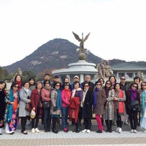 Đoàn du lịch tại Hàn Quốc