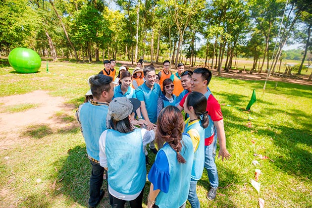 Chia sẻ đoàn Vietnam Airlines, chương trình Teambuilding “LotusSmiles – Dặm bay cho cuộc sống thêm hay”