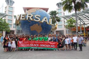 Du lịch Tầm Nhìn Việt tổ chức thành công tour du lịch Singapore - đoàn Dược Hà Tây