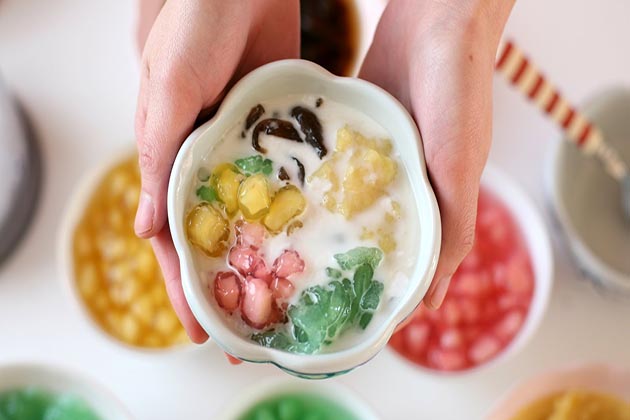 Du lịch Đà Nẵng & Hội An - Chè xoa xoa hạt lựu