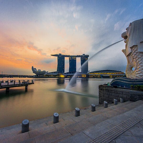 Công-viên-sư-tử-biển-Merlion-Park