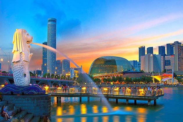 Tour du lịch Singapore 4 ngày - Công viên sư tử biển