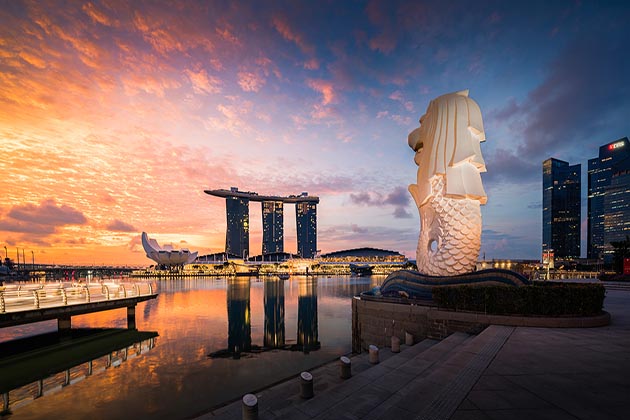Tour du lịch Singapore - Malaysia, công viên sư tử biển
