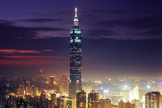 Đặt tour du lịch Đài Loan đi từ Hà Nội - Tháp Taipei