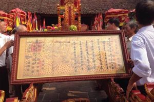 Nam Định: Đón nhận bức sắc phong thời hậu lê niên hiệu Đức Long thứ 4 (1632)