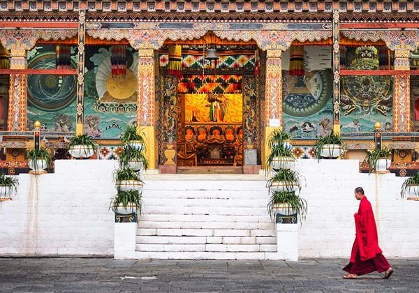 Tour du lịch Bhutan 5 ngày 4 đêm trọn gói - Pháo đài Tashichho Dzong