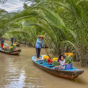 Thăm quan cù lao Long Lân Qui Phụng