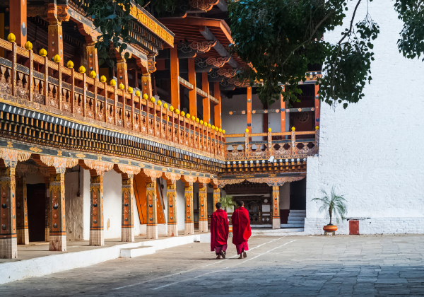Thăm quan đền Punakha Dzong
