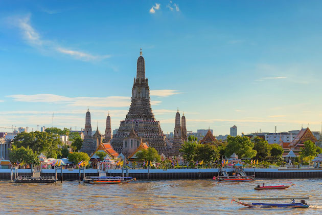 Tour du lịch Thái Lan trên sông Chaophraya
