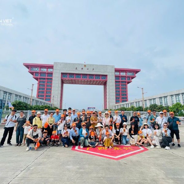 trải nghiệm du xuân Đông Hưng thành phố biên giới Trung Quốc