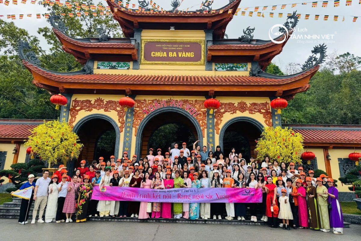 Tour du xuân chùa Ba Vàng