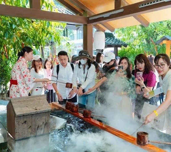 Không gian nghỉ dưỡng cao cấp tại suối khoáng Thanh Thủy Phú Thọ