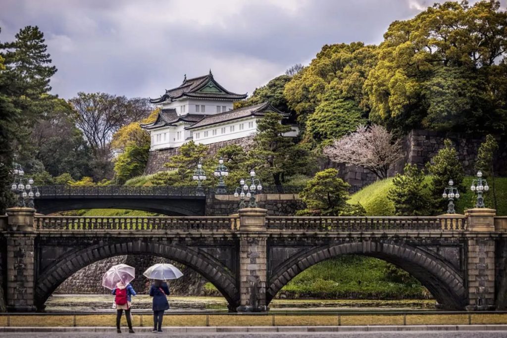 du lịch Nhật Bản- Hoàng cung Tokyo