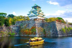 du lịch Nhật Bản - Lâu đài Osaka