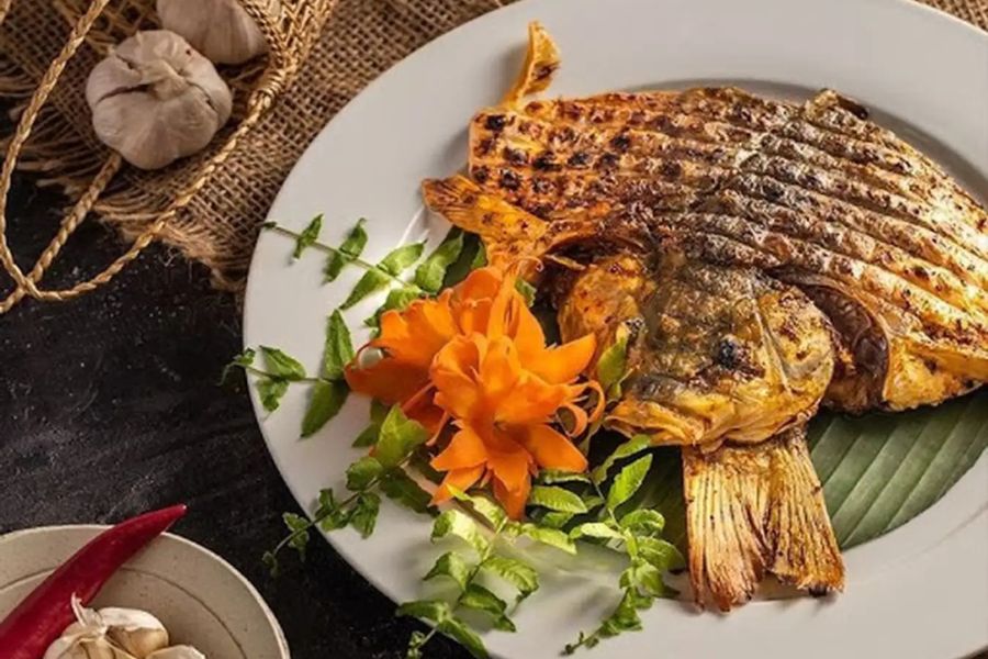 Pa Pỉnh Tộp: Món Cá Nướng Gập Đôi