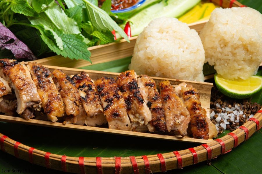 Gà Nướng Mắc Khén