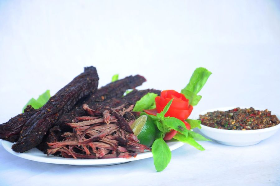 Thịt Trâu Gác Bếp Điện Biên