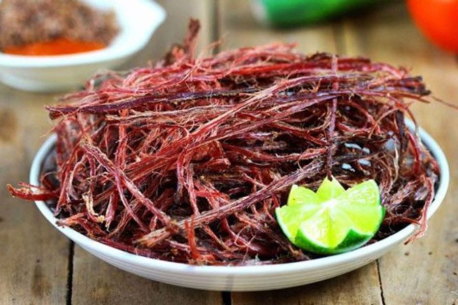 Thịt trâu gác bếp Sơn La