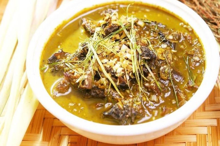 Nậm pịa – Đặc sản Sơn La đậm đà từ tiết heo rừng mùa gặt