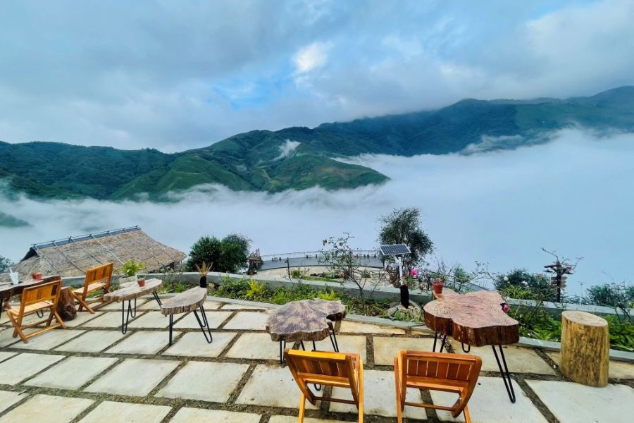 Tà Xùa Ecolodge – Homestay Tà Xùa giá rẻ ngắm ruộng bậc thang và mây trời