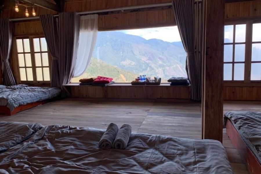 Moong Homestay & Coffee Tà Xùa – Kết hợp cà phê và ngắm ruộng bậc thang