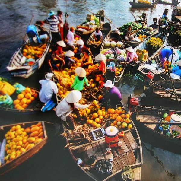 Chợ nổi sông Mekong