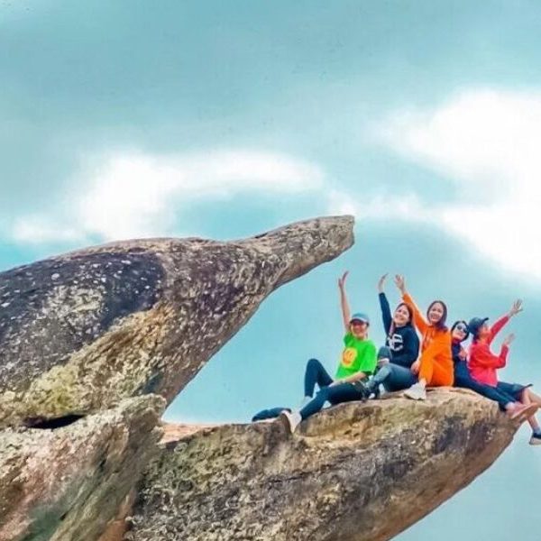 Mỏm Cá Heo Tà Xùa ngắm biển mây