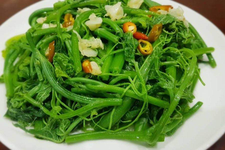 Su su xào tỏi: Rau vườn giòn ngọt từ đất bazan cao nguyên