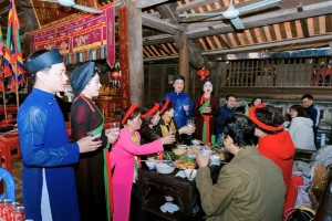 Chương Trình Du Xuân Thổ Hà - giao lưu quan họ